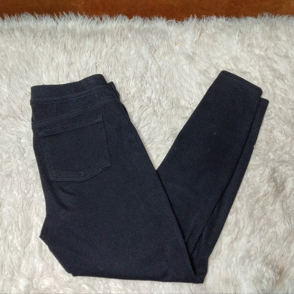 Spanx Black Jean-ish Ankle Leggings Jeggings Size M - Picture 3 of 10